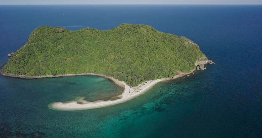 Het eiland Kho Kye<br>